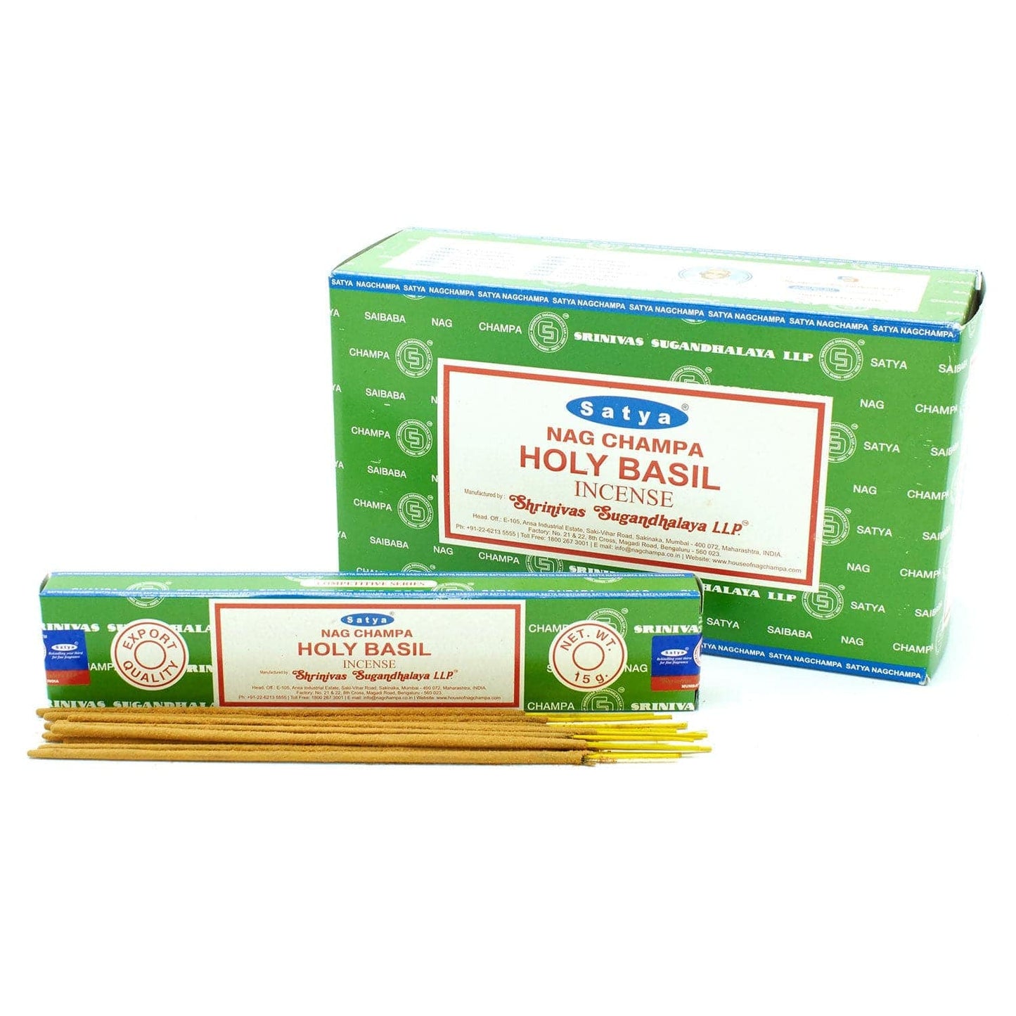 Bliss Satya Incense Sticks 15g - Holy Basil