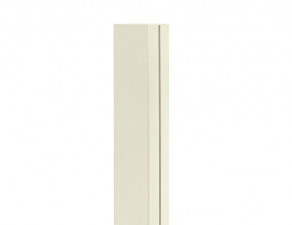 NORT ALUPOST ALUMINIUM PANEL POLE H215 CM WHITE - best price from Maltashopper.com BR500014979