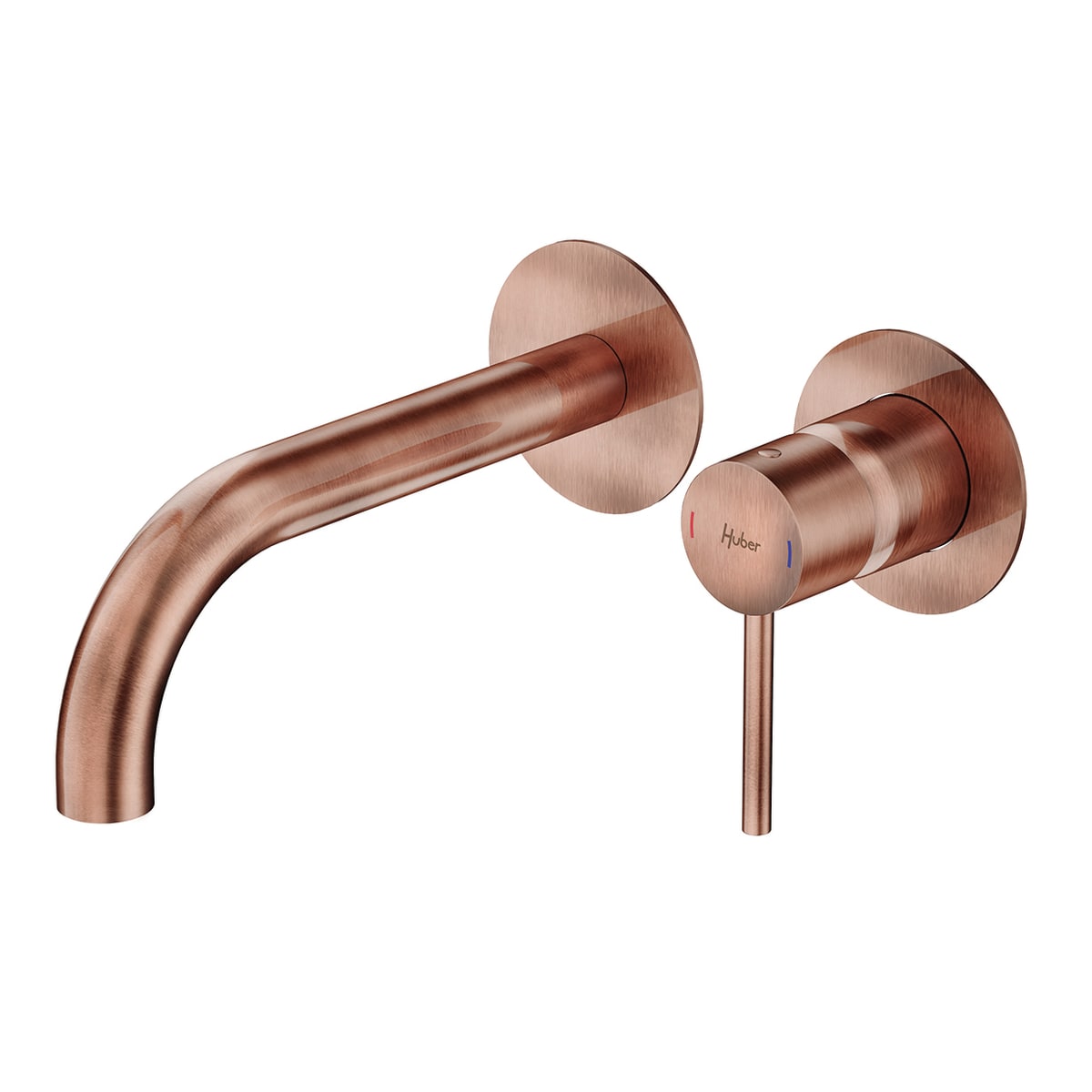 CONCEALED WALL-MOUNTED WASHBASIN MIXER TAYRONA COPPER - best price from Maltashopper.com BR430009324