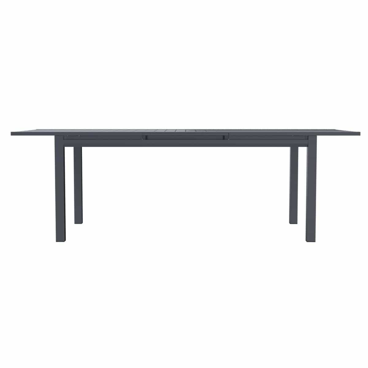 Bricocenter ODYSSEA II NATERIAL 180/240X100 ANTHRACITE EXTENDING TABLE