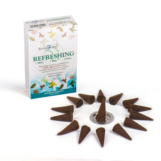 Refreshing Incense Cones - best price from Maltashopper.com STAMC-31