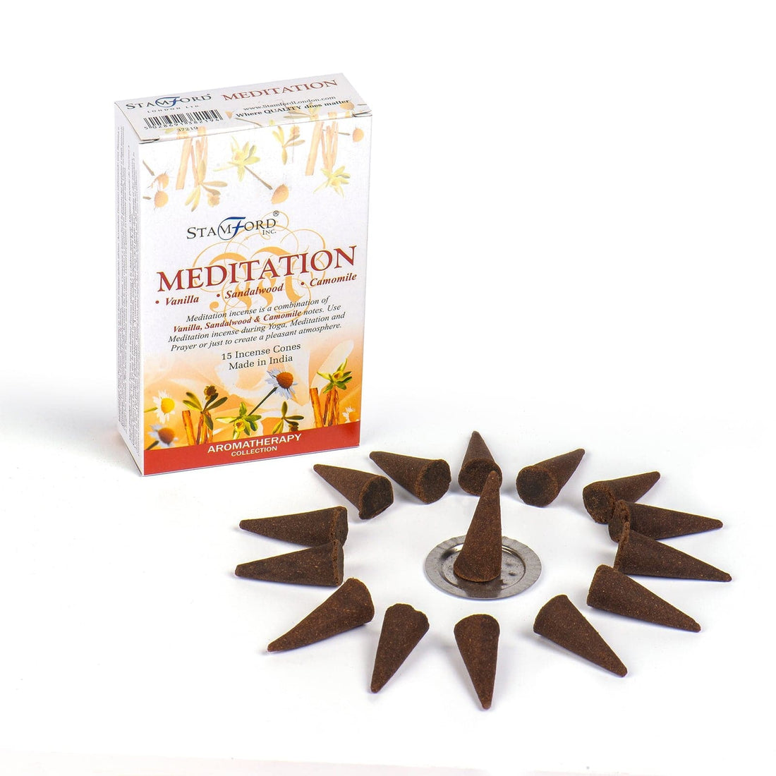 Meditation Incense Cones - best price from Maltashopper.com STAMC-30