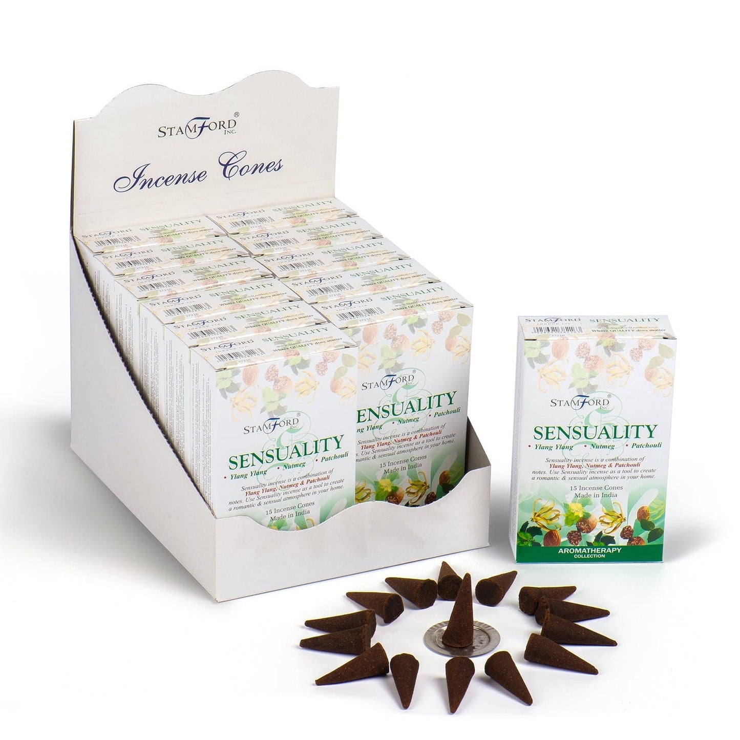 Sensuality Incense Cones - best price from Maltashopper.com STAMC-27