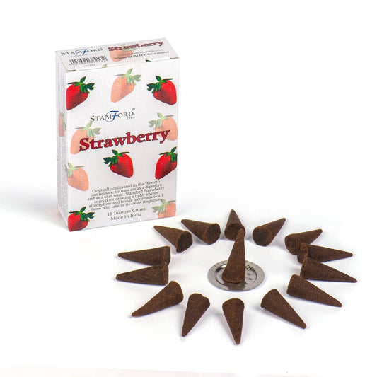 Bliss Strawberry Incense Cones