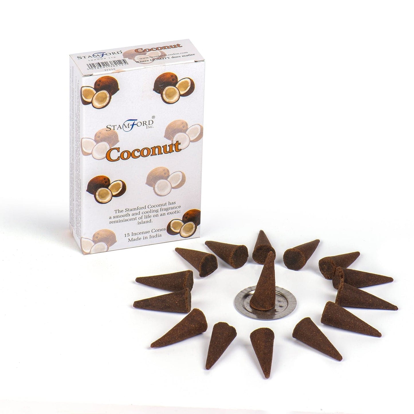 Bliss Coconut Incense Cones