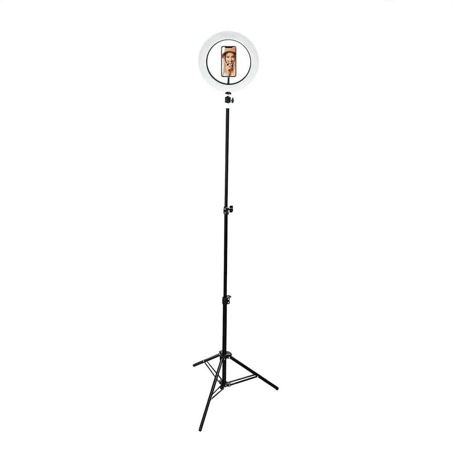Bricocenter FLOOR LAMP RING LIGHT D26CM LED 400LM CCT