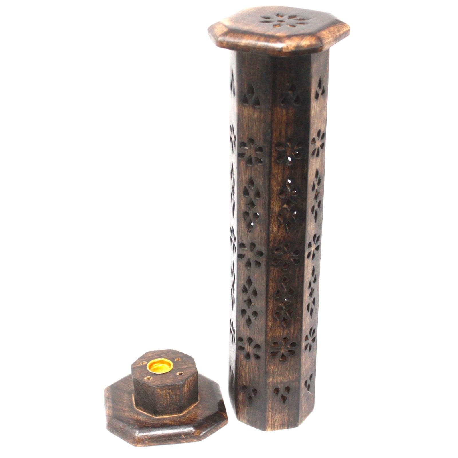 Bliss Mango Wood Hexagonal Tower