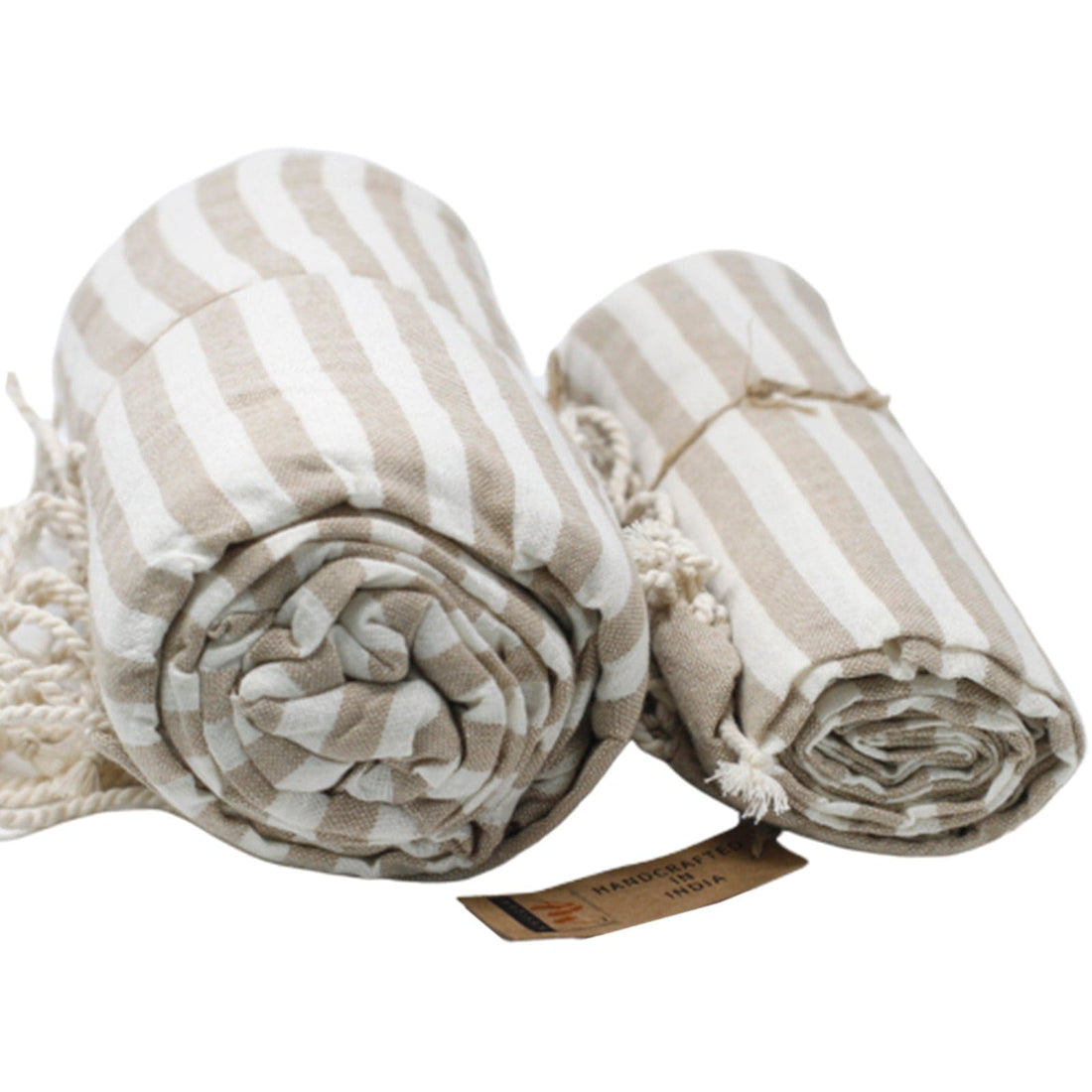 Cotton Pario Towel - 100x180 cm - Warm Sand - best price from Maltashopper.com CPT-02