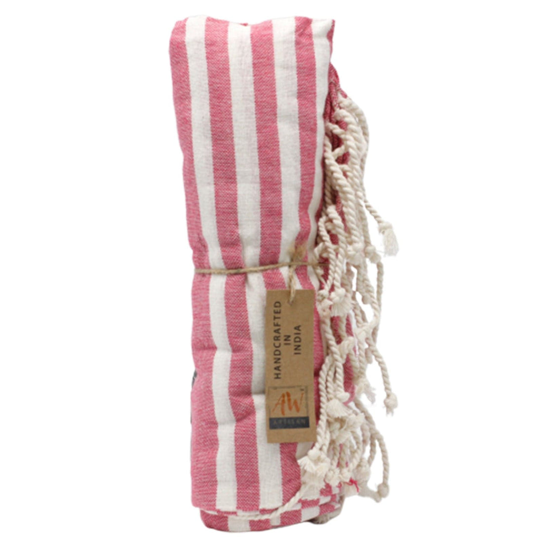 Cotton Pario Throw - 100x180 cm - Hot Pink - best price from Maltashopper.com CPT-08