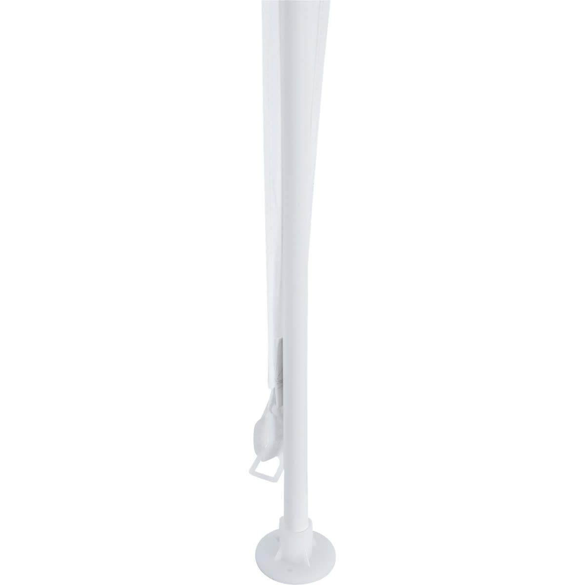 BASIC NATERIAL STEEL GAZEBO AND WHITE POLYETHYLENE CANVAS 1.9X2.9 M - Premium Gazebos, pergolas, and sails from Bricocenter - Just €32.99! Shop now at Maltashopper.com
