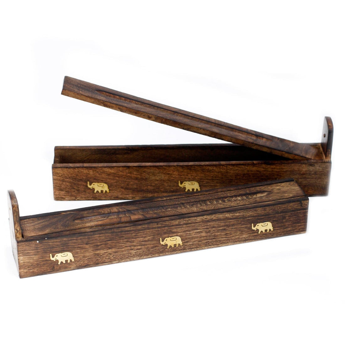 Mango Wood Incense Box - Assorted - best price from Maltashopper.com ISH-175M