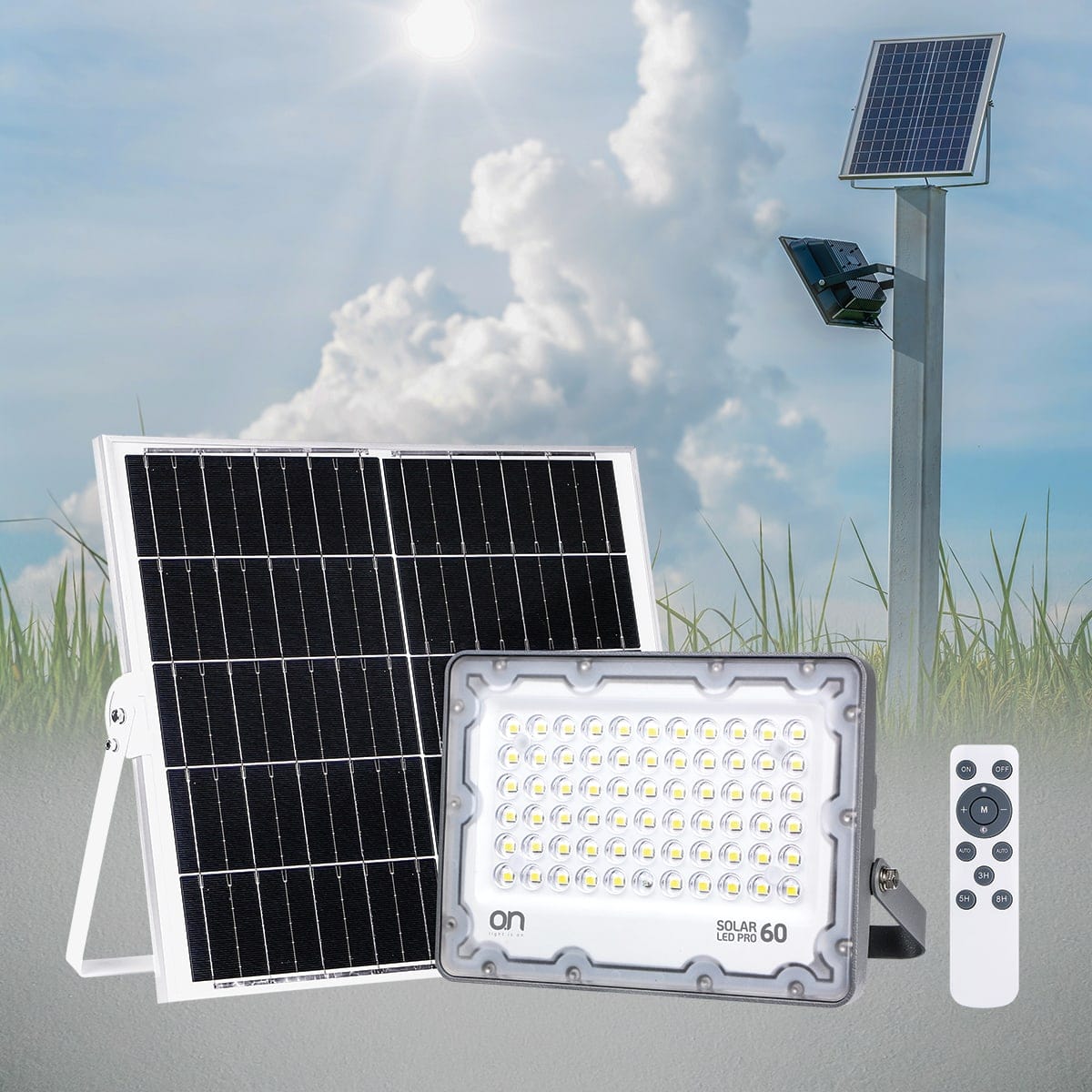 Bricocenter LED SOLAR PROJECTOR 85W NATURAL LIGHT IP65