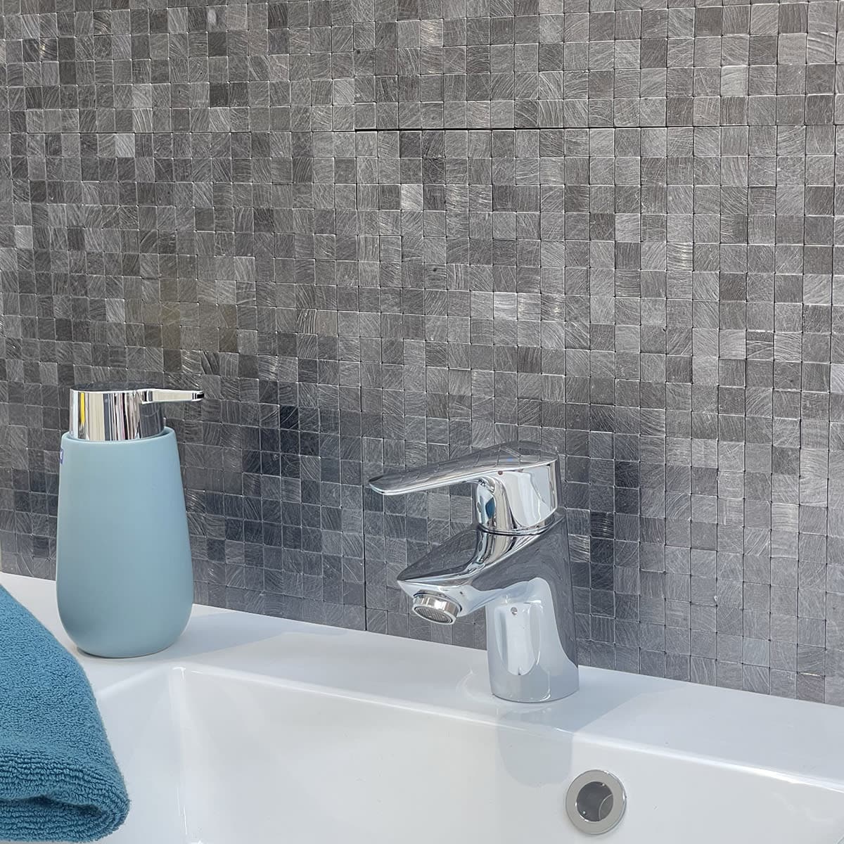 ADHESIVE MOSAIC 30X30 LVT AVEZZANO 4PCS - best price from Maltashopper.com BR450002093