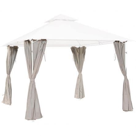 Bricocenter NATERIAL - Set of 4 replacement curtains for oxis naterial polyester gazebo 3X3 M