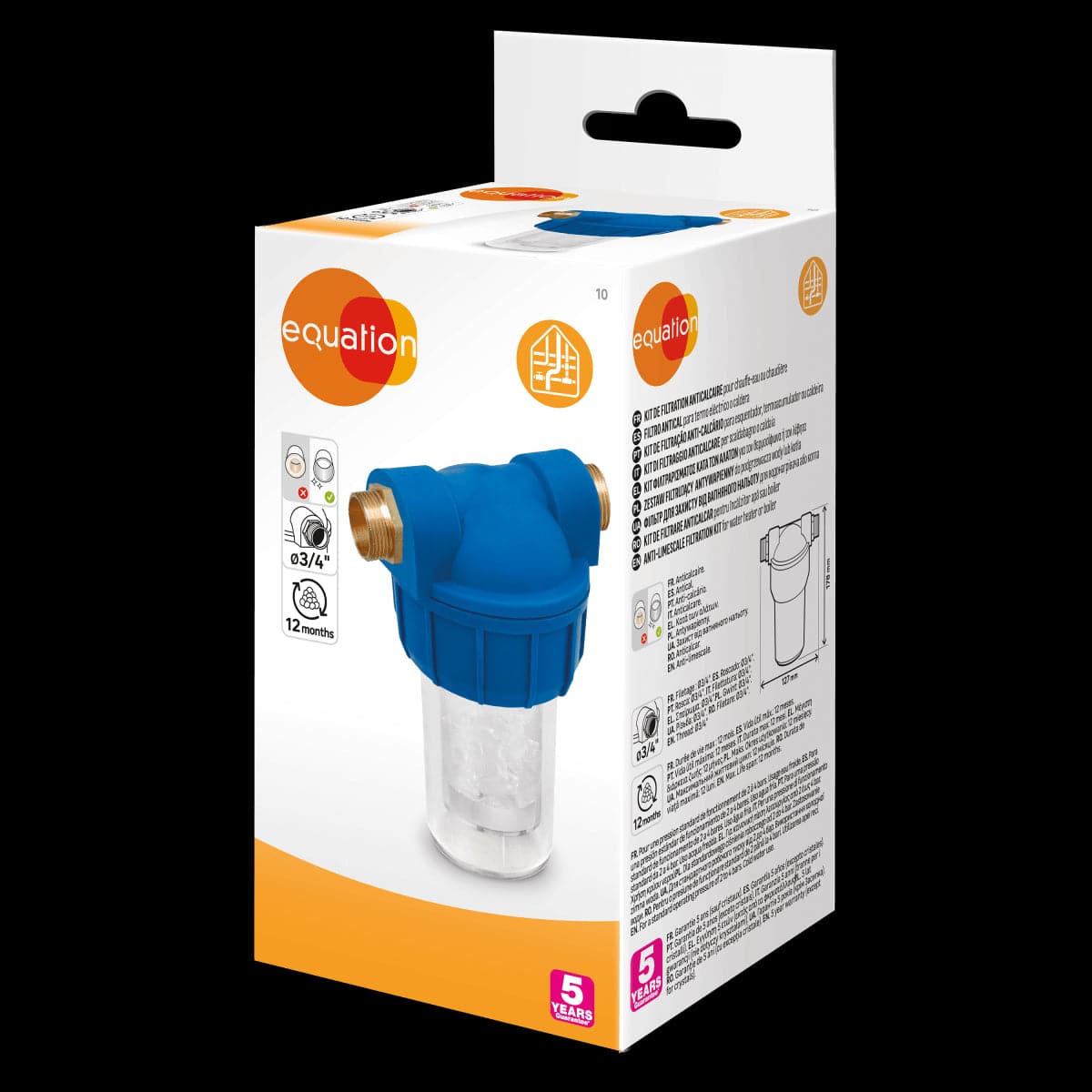 ANTI-SCALE FILTER FOR WATER HEATER CONNECTION 3/4 - Premium Water filters and purifiers from Bricocenter - Just €20.99! Shop now at Maltashopper.com