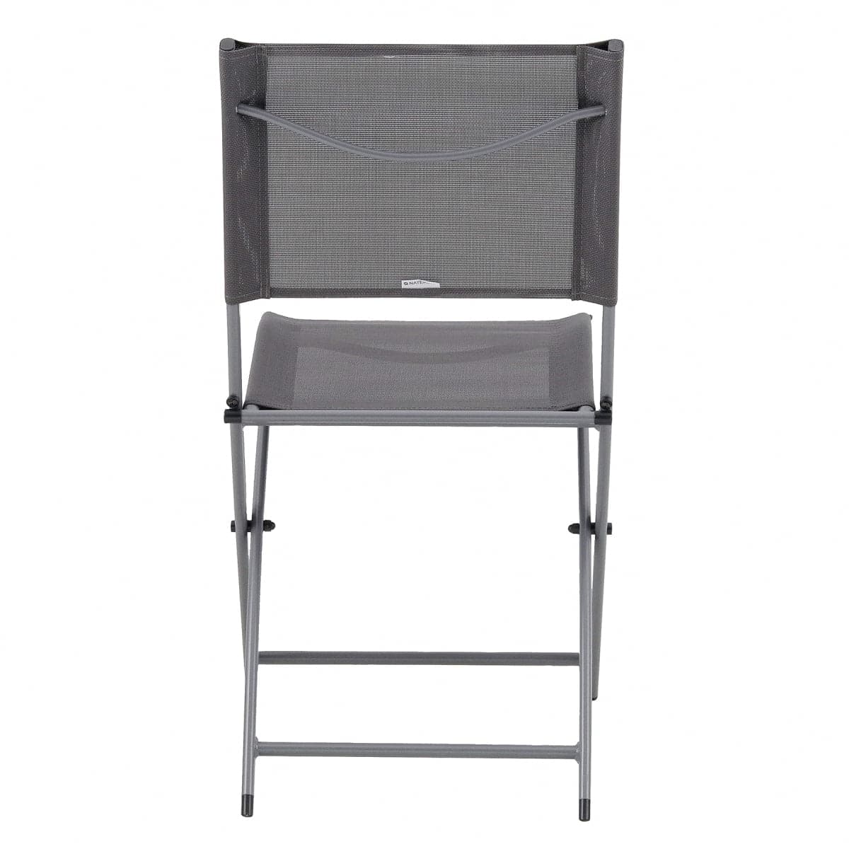 EMYS NATERIAL FOLDING CHAIR STEEL SEAT TEXTILENE ANTHRACITE 42X52XH83 - best price from Maltashopper.com BR500009531