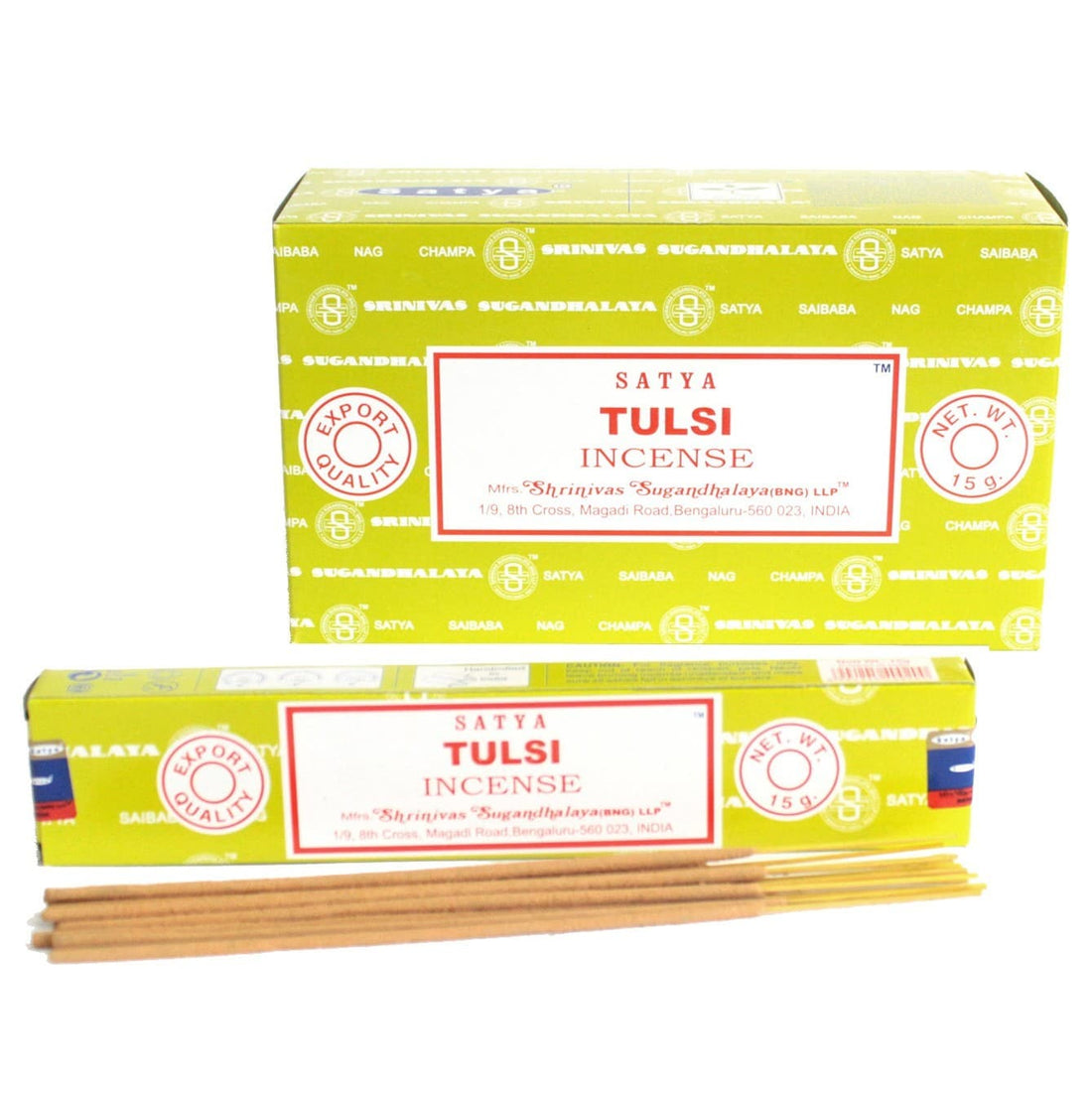 Satya Incense 15gm - Tulsi - best price from Maltashopper.com ISATYA-06