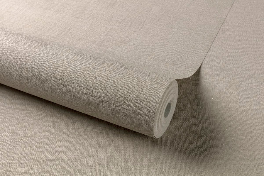Bricocenter WALLPAPER FABRIC EFFECT BRILLIANT DOVE GREY 53CMX10.5M