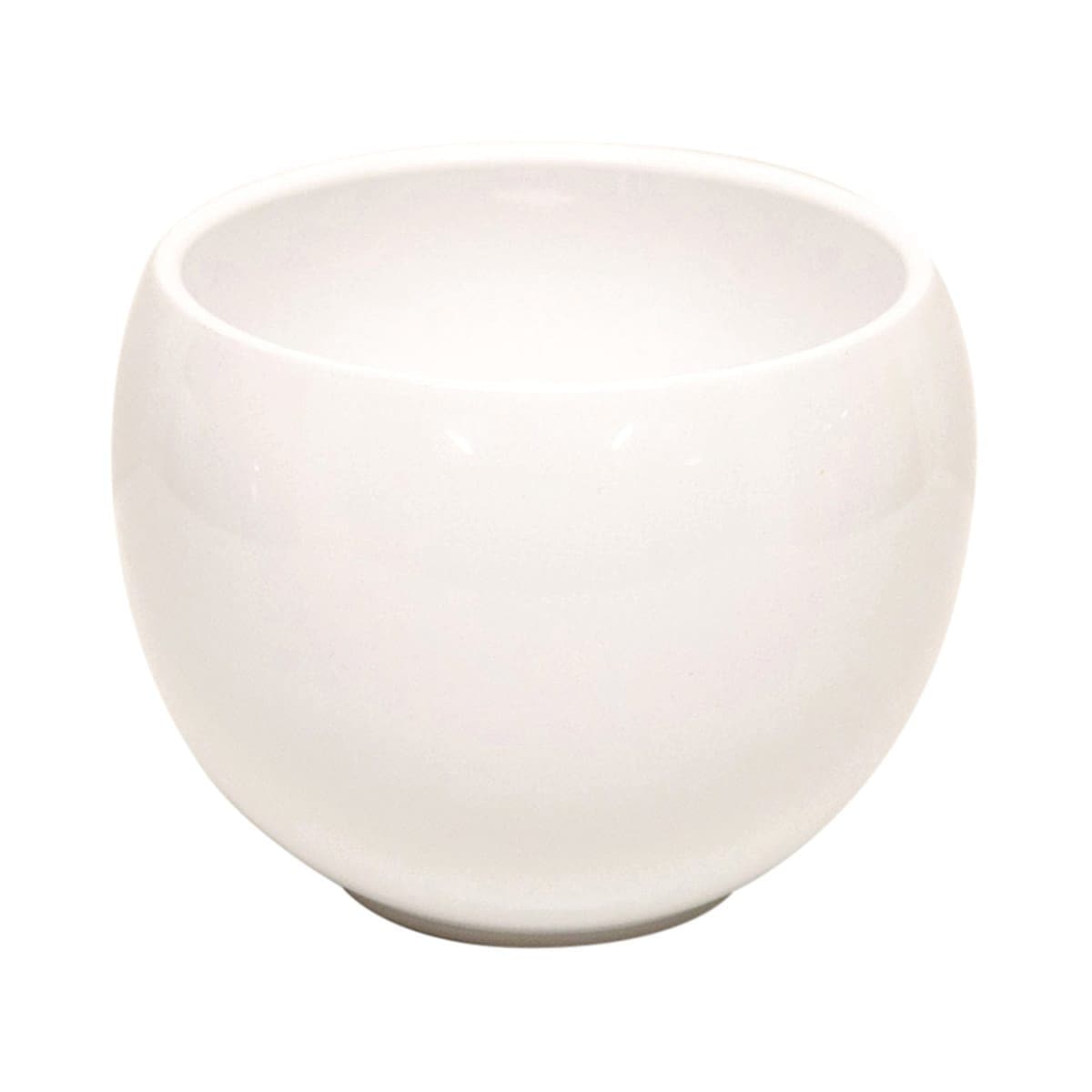 Bricocenter LUNA POT HOLDER DIAMETER 17XH12.5 CM WHITE MOON