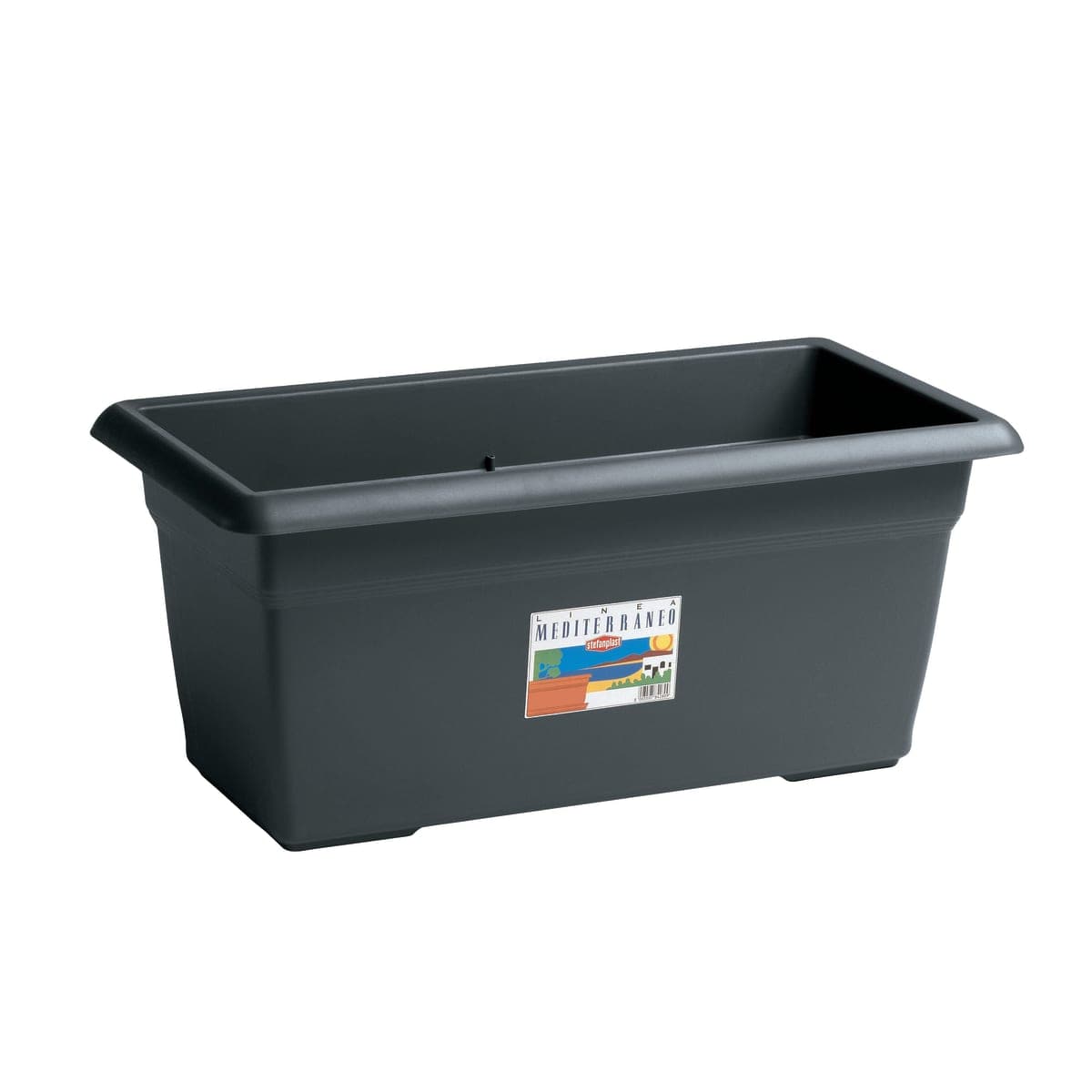 MEDITERRANEAN PLANTER CM 80 ANTHRACITE - best price from Maltashopper.com BR500640501