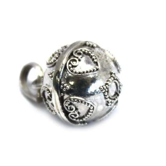 Bliss Silver Angel Bell - Love - 12mm