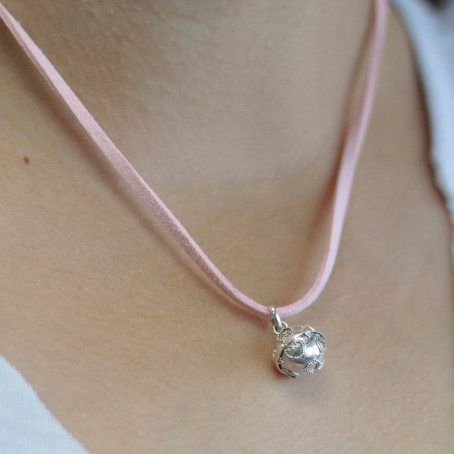 Bliss Silver Angel Bell - Love - 12mm