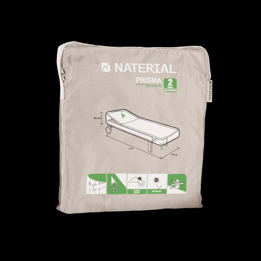Bricocenter COT COVER NATERIAL 200X75X45 LIGHT GREY