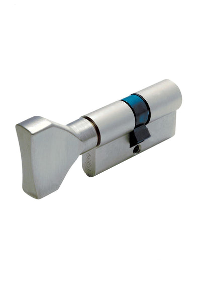 EUROPEAN SHAPED CYLINDER WITH KNOB 100 MM, CENTRE DISTANCE A 40 MM, B 50 MM - best price from Maltashopper.com BR410005237