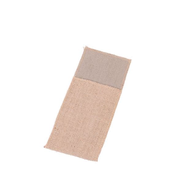 BURLAP Natural cutlery bag W 10 x L 23.5 cm - best price from Maltashopper.com CS635194