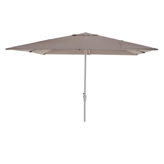 Bricocenter NATERIAL AURA II ALUMINIUM 290X290 250G TAUPE CENTRAL PARASOL