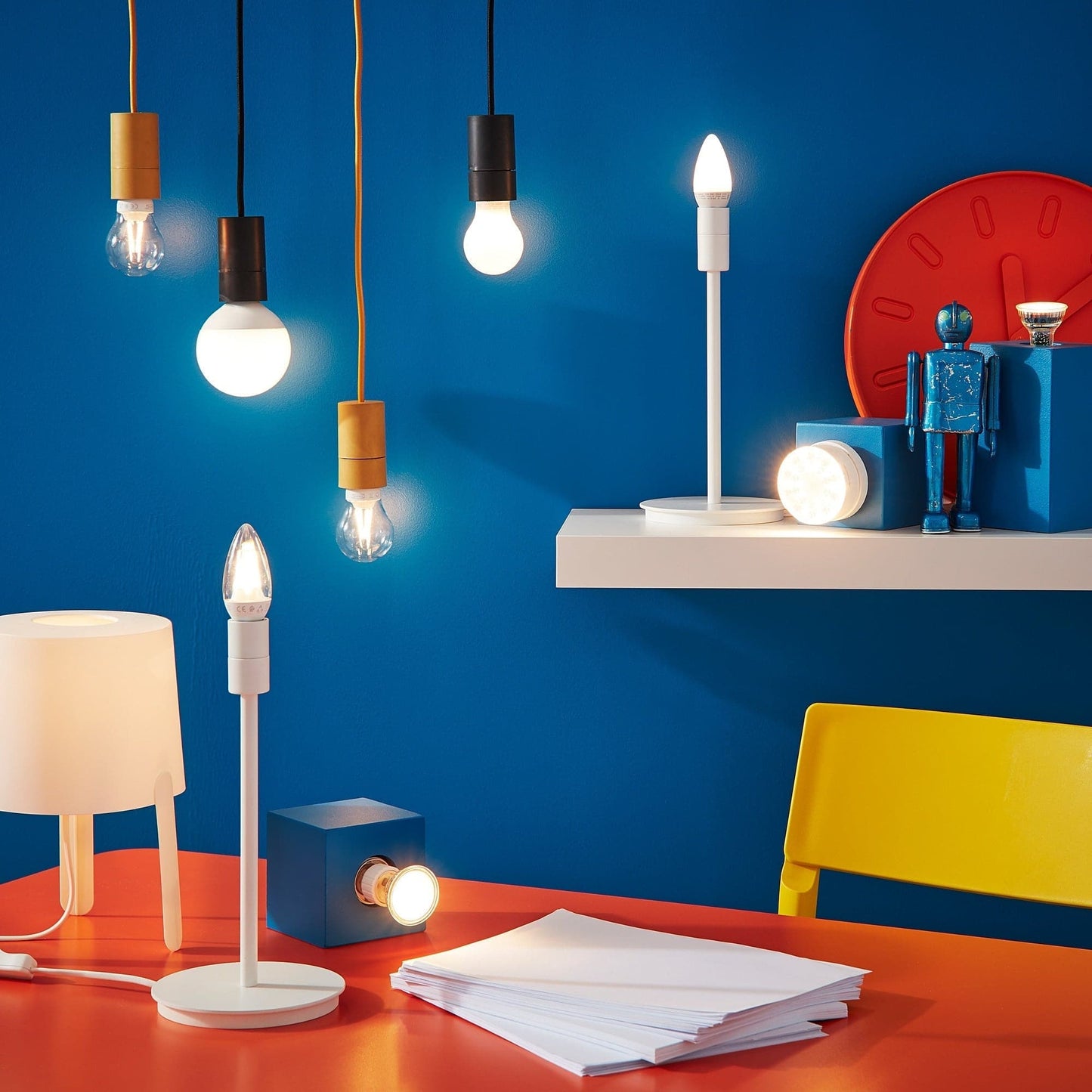 Ikea LEDARE, LED bulb E14 400 lumen ,