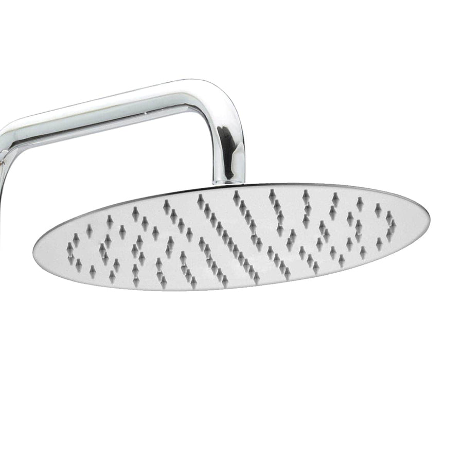 Bricocenter PLANO SHOWER KIT CHROME SHOWER HEAD DIAM. 25 CM W/DRAIN