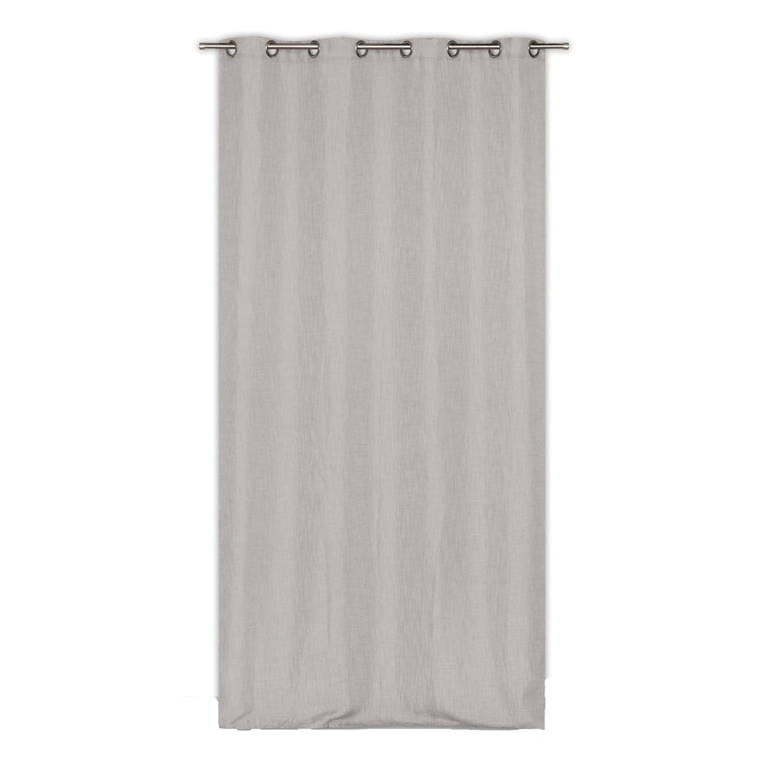 INFINI GREY OPAQUE CURTAIN 140X280 CM WITH EYELETS - best price from Maltashopper.com BR480008005