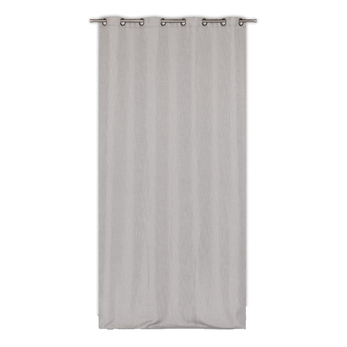 Bricocenter INFINI GREY OPAQUE CURTAIN 140X280 CM WITH EYELETS