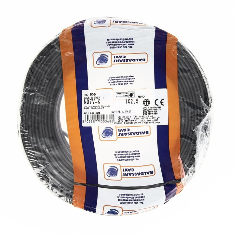 Bricocenter HANK FS17 1X2.5 100 M BLACK