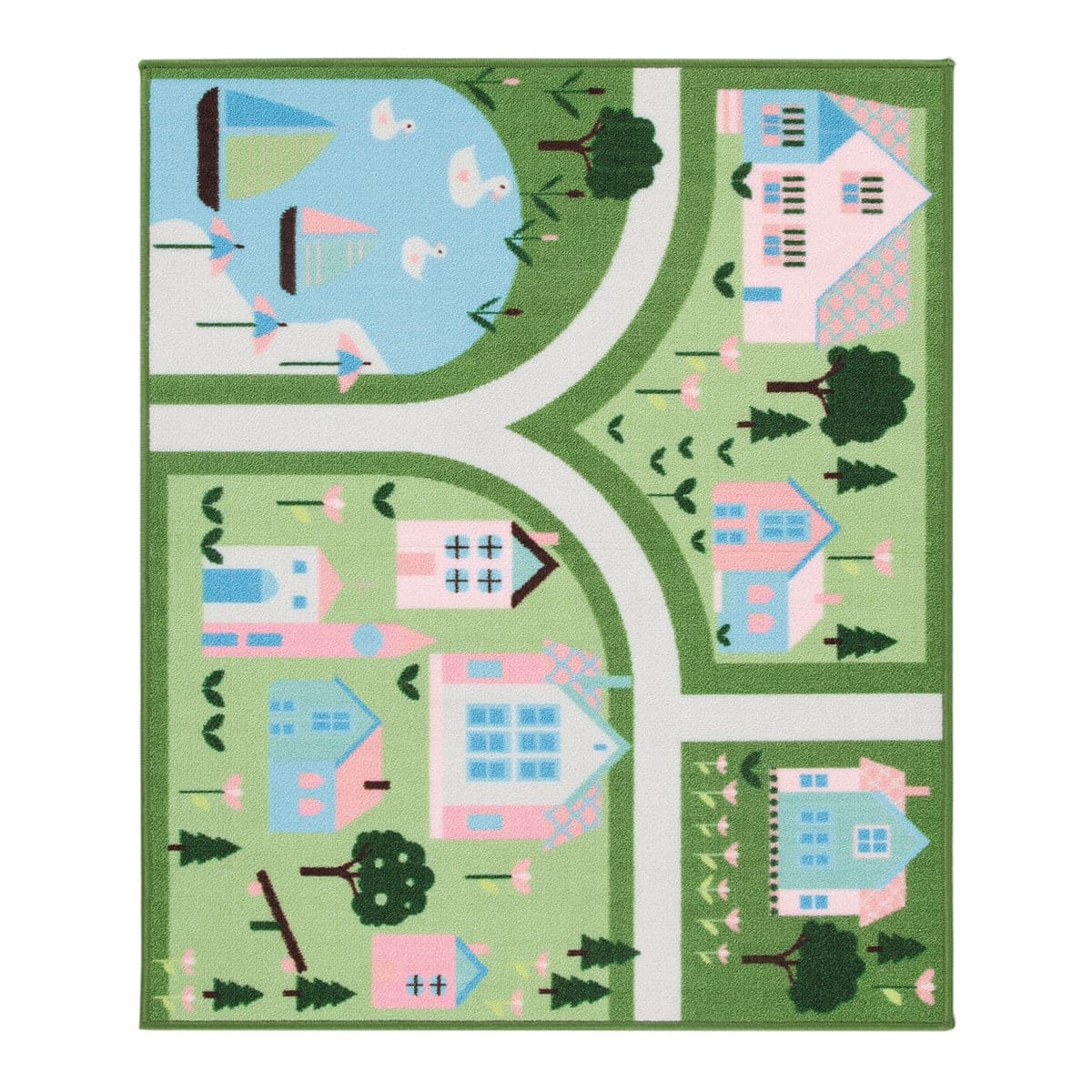PLAY RUG GIRL 100X120 CM POLYAMIDE WITH NON-SLIP RUBBERISED BOTTOM - Premium Furniture Carpets from Bricocenter - Just €14.99! Shop now at Maltashopper.com