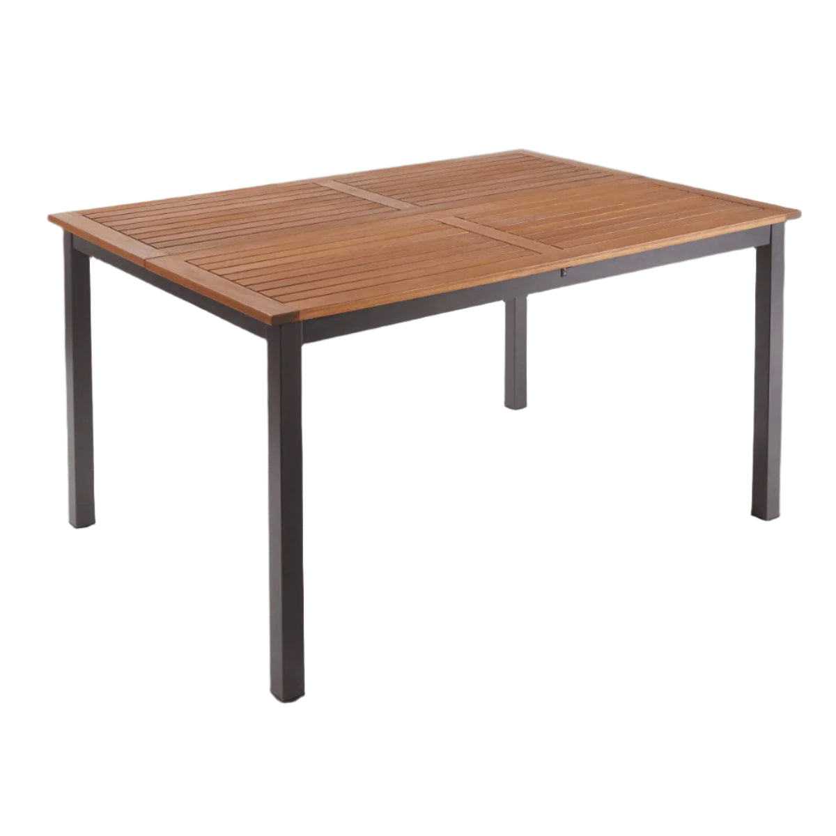 NATERIAL ORIS EXTENDABLE TABLE 102/147X147X75 ALUMINIUM EUCALYPTUS - best price from Maltashopper.com BR500015294