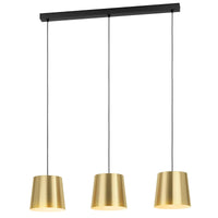 KRELA METAL LAMP GOLD 85CM 3XE27=40W - best price from Maltashopper.com BR420007322