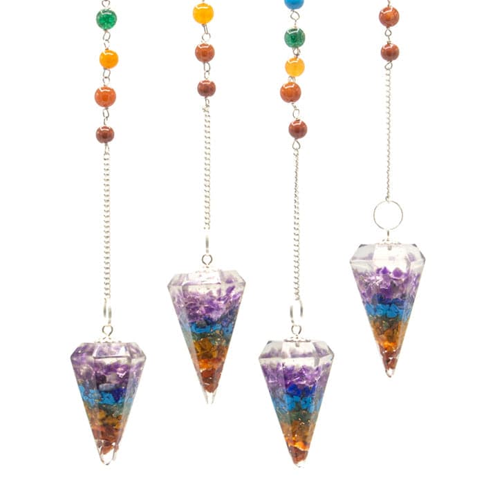 Orgonite Power Chakra Pendulum - Chakra - best price from Maltashopper.com ORGCP-06