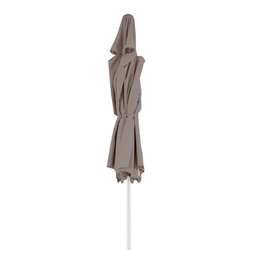 Bricocenter NATERIAL AURA II ALUMINIUM 290X290 250G TAUPE CENTRAL PARASOL