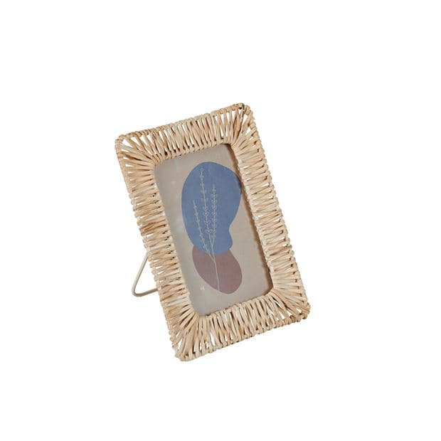 Casa RATTAN Natural photo frame H 20 x W 15 cm