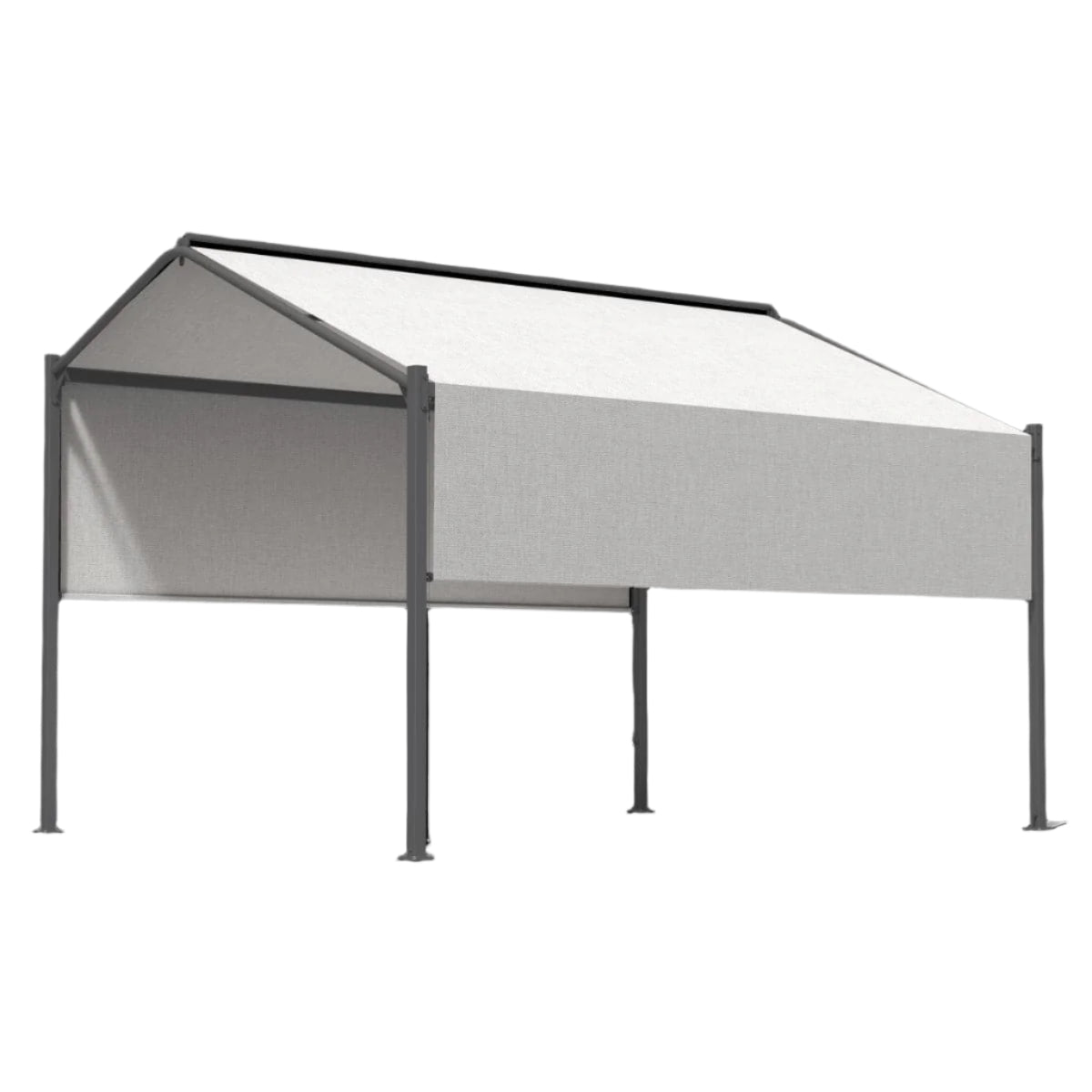 PERGOLA GAZEBO NATERIAL CASSY 4X3X2.8 POLYESTER STEEL 160GR/M2 - best price from Maltashopper.com BR500015312