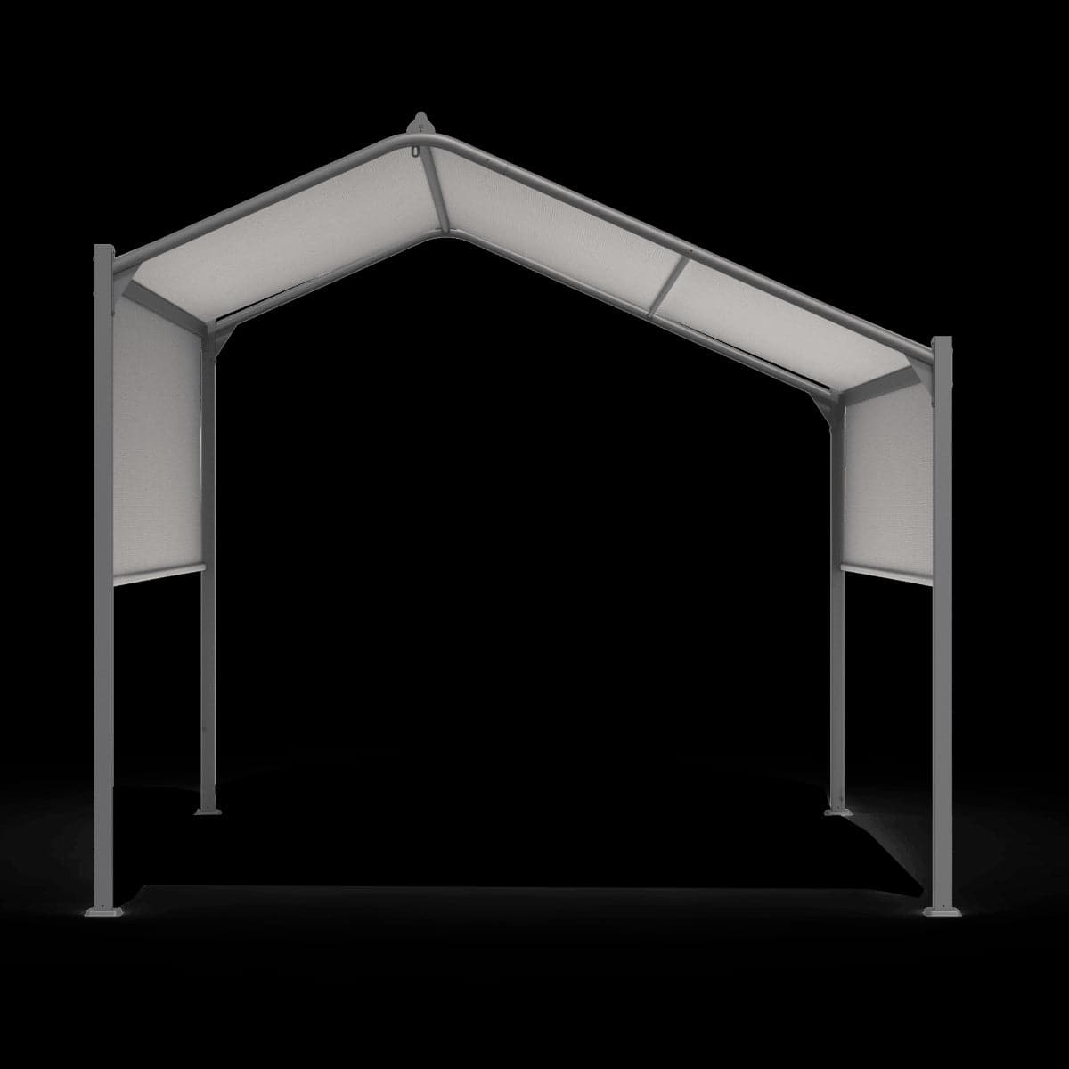 PERGOLA GAZEBO NATERIAL CASSY 4X3X2.8 POLYESTER STEEL 160GR/M2 - best price from Maltashopper.com BR500015312