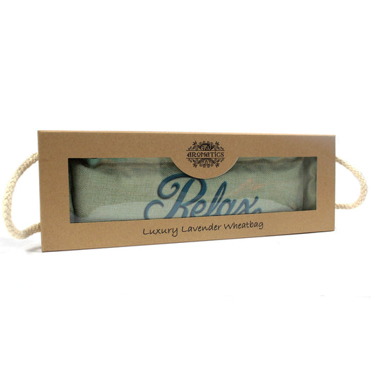 Bliss Luxury Lavender Wheat Bag in Gift Box - Blue Sky RELAX