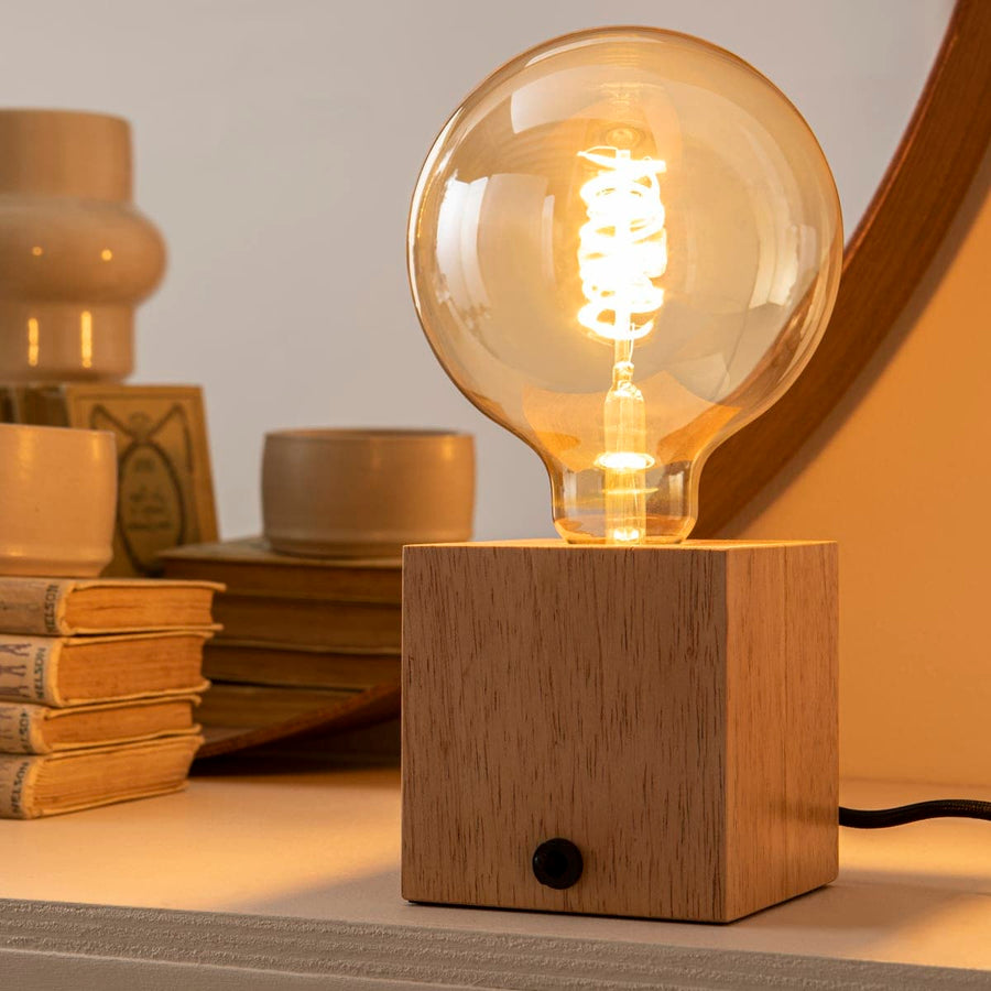 Bricocenter LED DECORATIVE BULB E27= 35W GLOBE LARGE AMBER