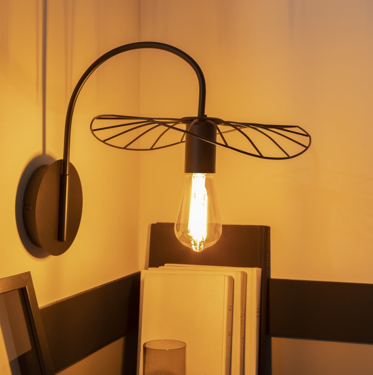 Bricocenter DECORATIVE LED BULB E27= 60W PEAR AMBER