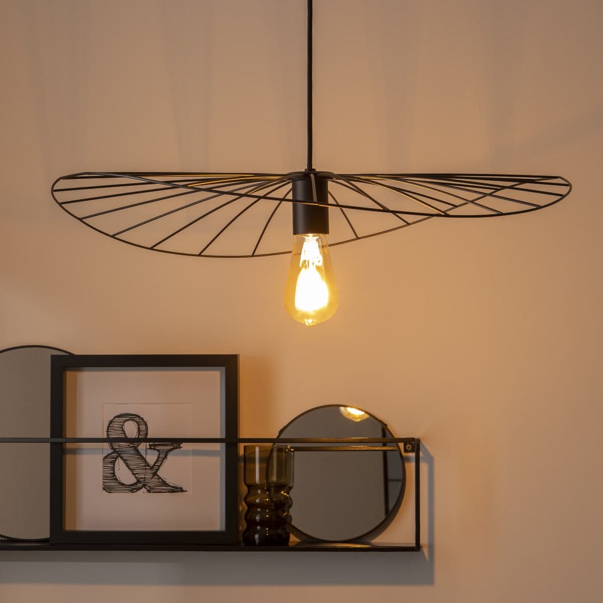 LED DECORATIVE BULB E27= 35W PEAR AMBER