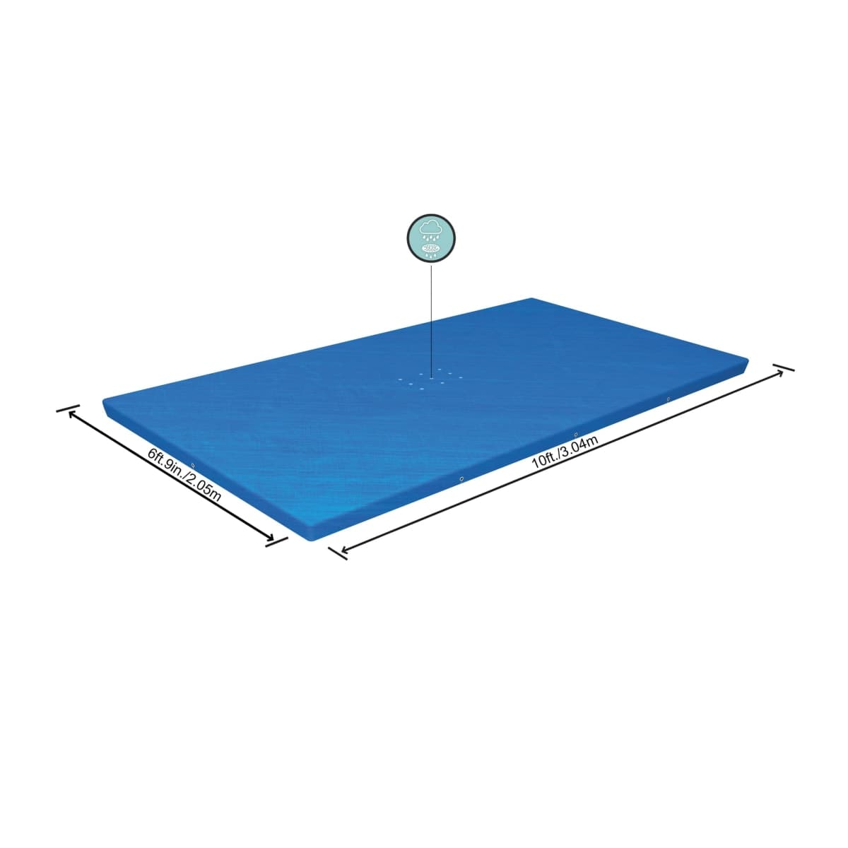 RECTANGULAR POOL COVER 300x201