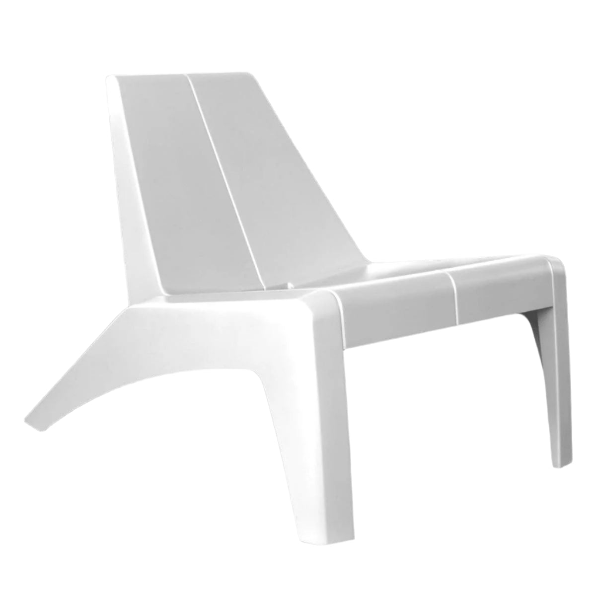 Bricocenter HALIOS RELAX NATERIAL WHITE ARMCHAIR