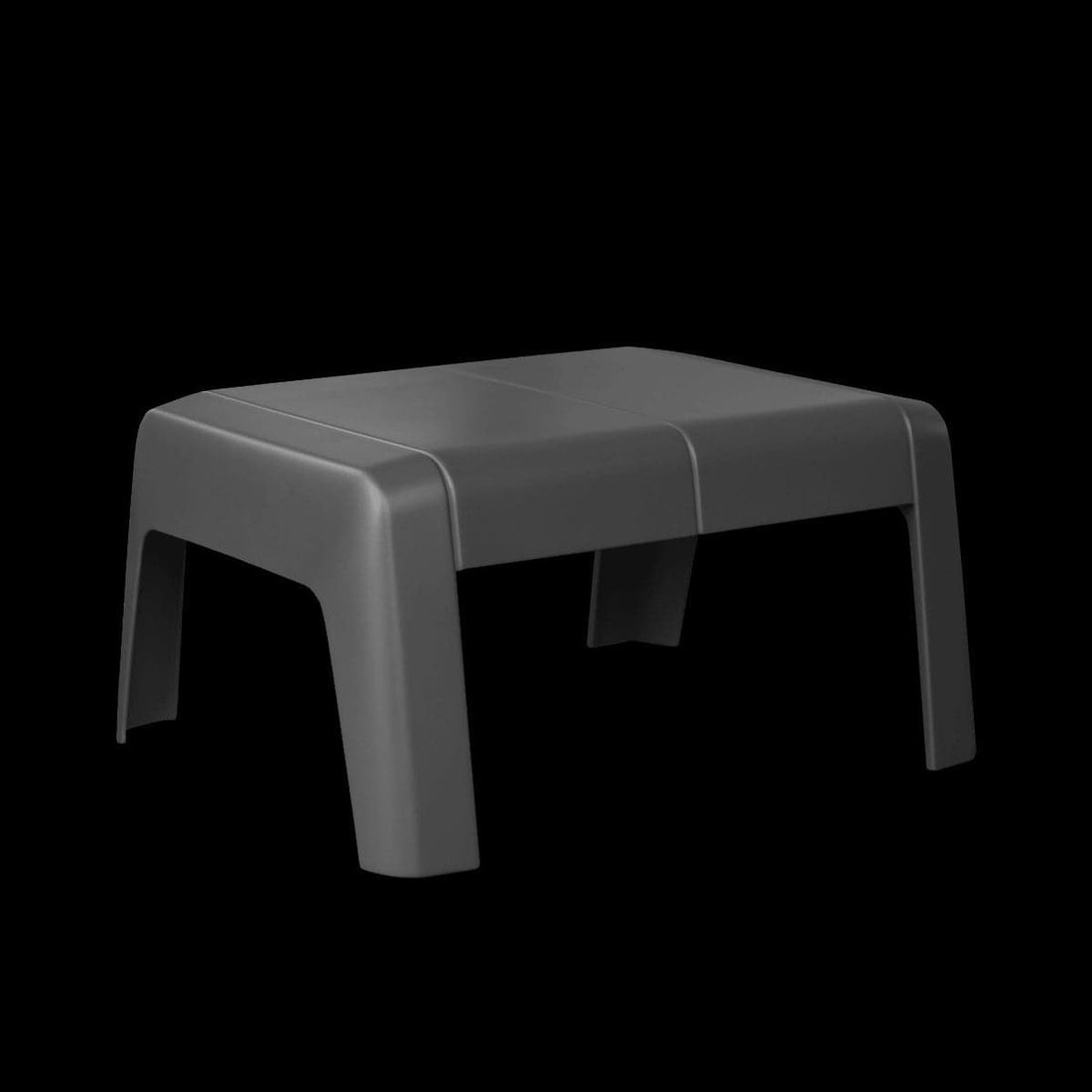 LOW HALIOS NATERIAL ANTHRACITE COFFEE TABLE - best price from Maltashopper.com BR500015326